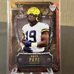 Kwity Paye #MWW-21 Football Cards 2021 Wild Card Matte Weekend Warriors Prices