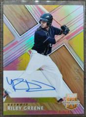 Riley Greene [Autograph Tie Dye] Baseball Cards 2019 Panini Elite Extra Edition Prices