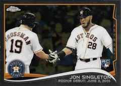 Jon Singleton Baseball Cards 2014 Topps Chrome Update Prices