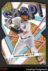 Mookie Betts [Gold] #OS-10 Baseball Cards 2023 Topps Pristine Oh Snap Prices