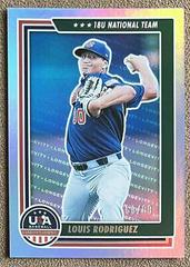 Louis Rodriguez [Retail Longevity Holo Silver] #65 Baseball Cards 2022 Panini Stars & Stripes USA Prices