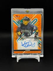 Ichiro [Orange] #FA-I Baseball Cards 2022 Topps Finest Autographs Prices
