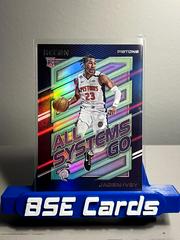 Jaden Ivey #16 Basketball Cards 2022 Panini Recon All Systems Go Prices