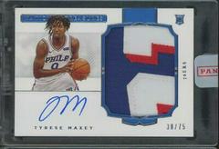Tyrese Maxey [Patch Autograph] Basketball Cards 2020 Panini National Treasures Prices