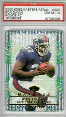 Ron Dayne [Retail] Football Cards 2000 Collector's Edge Masters Prices