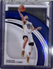 Stephen Curry [Blue] #35 Basketball Cards 2021 Panini Immaculate Collection Prices