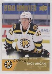 Jack Ahcan [High Gloss] Hockey Cards 2021 Upper Deck AHL Prices