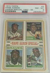 Hank Aaron [Aaron Special 1962-65] Baseball Cards 1974 Topps Prices
