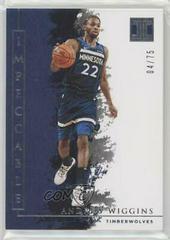 Andrew Wiggins [Silver] #94 Basketball Cards 2019 Panini Impeccable Prices