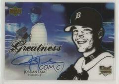 Jordan Tata [Autograph] #92 Baseball Cards 2006 Upper Deck Future Stars Prices