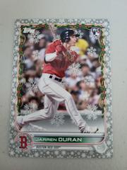 Jarren Duran [Metallic] #HW101 Baseball Cards 2022 Topps Holiday Prices