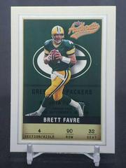 Brett Favre #90 Football Cards 2002 Fleer Authentix Prices