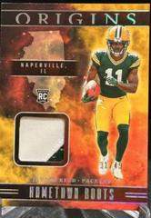 Jayden Reed [Turquoise] #HR-JR Football Cards 2023 Panini Origins Hometown Roots Prices