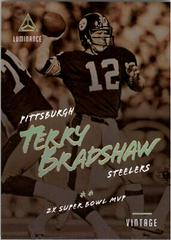 Terry Bradshaw #9 Football Cards 2018 Panini Luminance Vintage Performers Prices