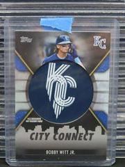 Bobby Witt Jr. [Black] #CC-BW Baseball Cards 2023 Topps City Connect Commemorative Patch Prices