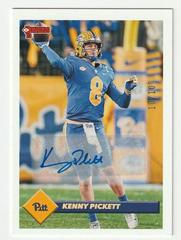 Kenny Pickett [Autograph Gold] #6 Football Cards 2023 Panini Chronicles Draft Picks Donruss Retro Prices
