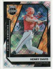 Henry Davis [Prime Numbers A] Baseball Cards 2021 Panini Elite Extra Edition Prices