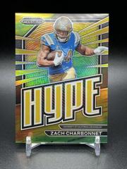Zach Charbonnet [Black Gold] #HP-20 Football Cards 2023 Panini Prizm Draft Picks Hype Prices