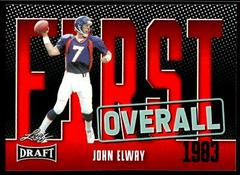 John Elway [Red] #4 Football Cards 2023 Leaf Draft Prices