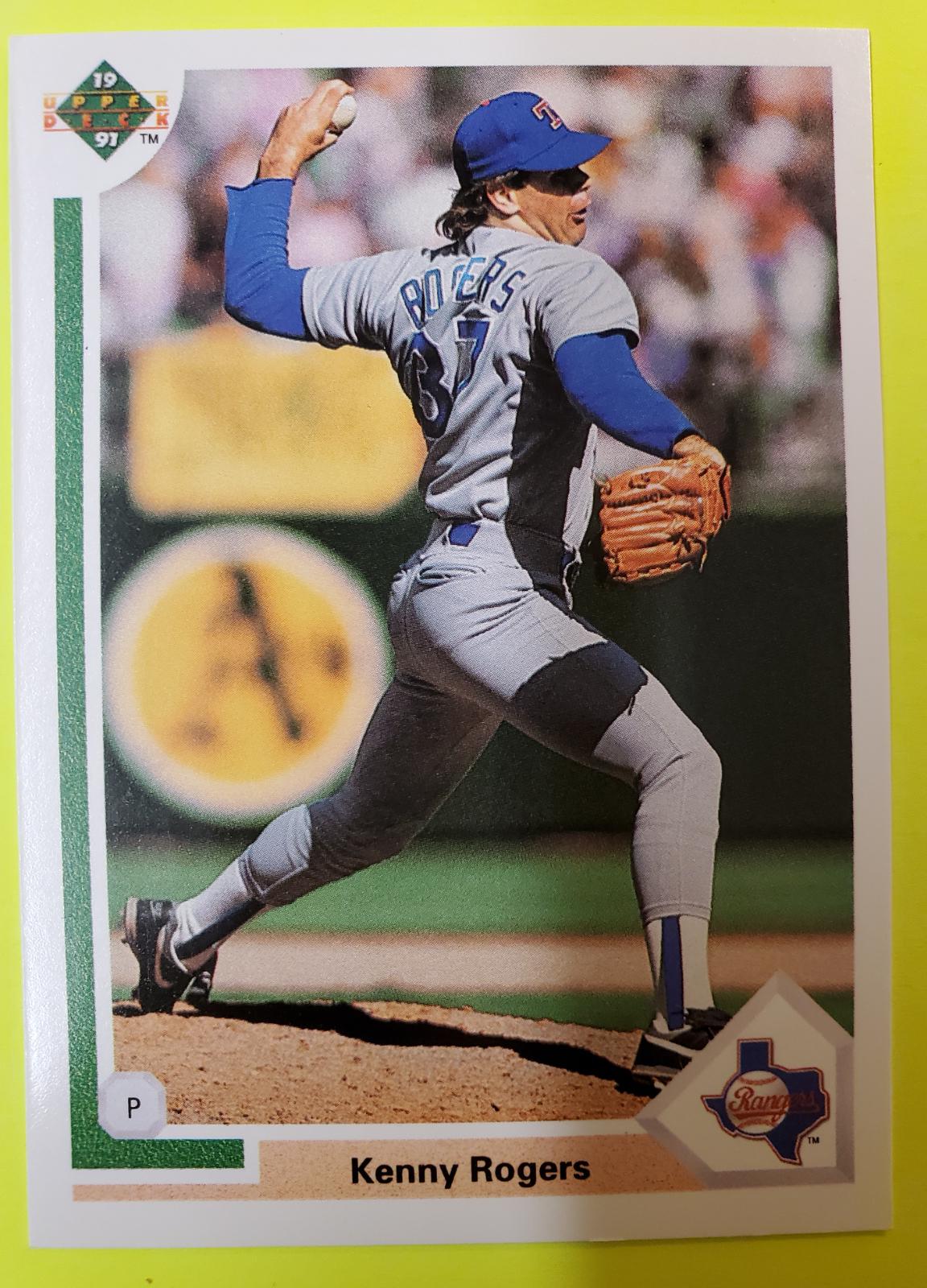 Kenny Rogers 606 Prices 1991 Upper Deck Baseball Cards