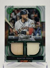 Hunter Pence [Green] Baseball Cards 2022 Topps Tribute Dual Relics Prices
