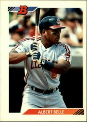 Albert Belle #329 Baseball Cards 1992 Bowman Prices
