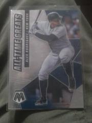 Alex Rodriguez #ATG11 Baseball Cards 2021 Panini Mosaic All Time Greats Prices