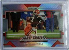 Baker Mayfield Football Cards 2021 Panini Prizm All Out Prices