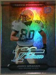 Jimmy Graham [Refractor] #103 Football Cards 2010 Topps Platinum Prices