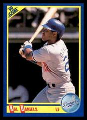 Kal Daniels Baseball Cards 1990 Score Prices