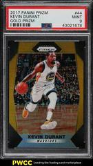 Kevin Durant [Gold Prizm] Basketball Cards 2017 Panini Prizm Prices