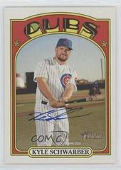 Kyle Schwarber Real One Autographs #ROA-KS Baseball Cards 2021 Topps Heritage Real One Autographs Prices