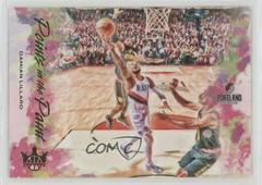 Damian Lillard Basketball Cards 2019 Panini Court Kings Points in the Paint Prices
