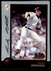 Andy Pettitte #3 Baseball Cards 1998 Bowman Chrome Prices