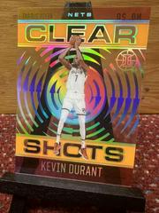 Kevin Durant [Orange] #20 Basketball Cards 2020 Panini Illusions Clear Shots Prices