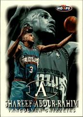 Shareef Abdur-Rahim #30 Basketball Cards 1998 Hoops Prices
