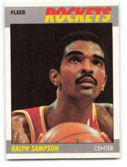 Ralph Sampson Basketball Cards 1987 Fleer Prices