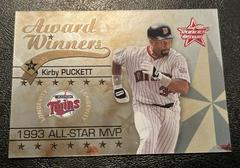 Kirby Puckett [Longevity] #274 Baseball Cards 2002 Leaf Rookies & Stars Prices