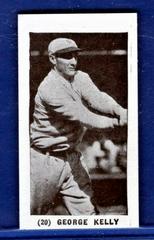 George Kelly [Hand Cut Blank Back] Baseball Cards 1928 W502 Prices