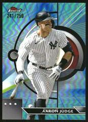 Aaron Judge [Blue Aqua Vapor] #1 Baseball Cards 2023 Topps Finest Prices