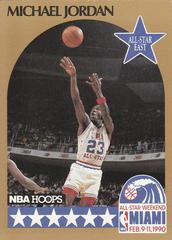Michael Jordan All Star #5 Basketball Cards 1990 Hoops Prices