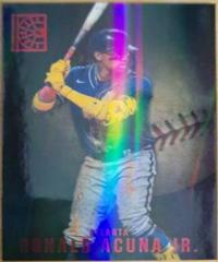 Ronald Acuna Jr. [Red] #1 Baseball Cards 2022 Panini Capstone Prices