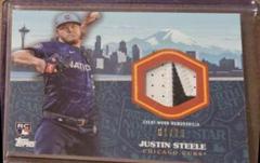 Justin Steele [Red] #ASR-STE Baseball Cards 2023 Topps Update All Star Stitches Prices