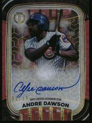 Andre Dawson [Red] Baseball Cards 2022 Topps Tribute Iconic Perspectives Autographs Prices