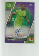 Aster Vranckx [Purple] Soccer Cards 2021 Topps Chrome Bundesliga Autographs Prices
