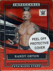 Randy Orton [Red] #9 Wrestling Cards 2022 Panini Impeccable WWE Stainless Stars Prices