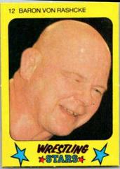 Baron Von Raschke Wrestling Cards 1986 Monty Gum Wrestling Stars Prices
