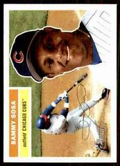 Sammy Sosa [Hitting] #300 Baseball Cards 2005 Topps Heritage Prices