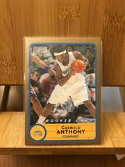 Carmelo Anthony [Gold] Basketball Cards 2003 Bazooka Prices