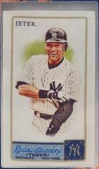Derek Jeter [Mini Wood 1 of 1] Baseball Cards 2011 Topps Allen & Ginter Prices